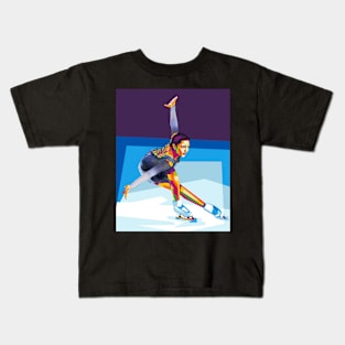 evgenia medvedeva Kids T-Shirt